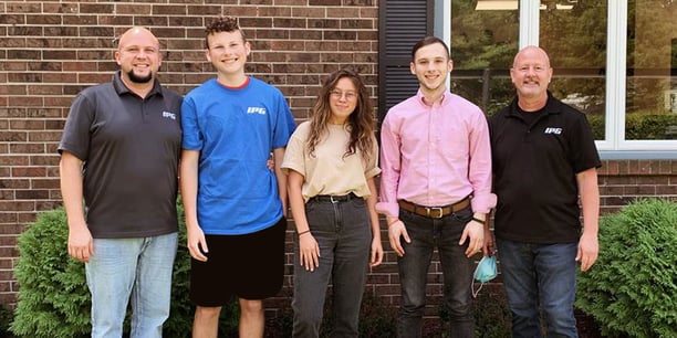 Cox family at IPG
